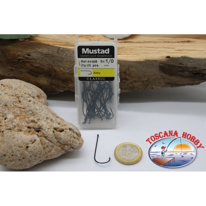 1 Box Hooks Mustad Ref 51140 Size 20 for seabass and seabream from Bolognese-pu169