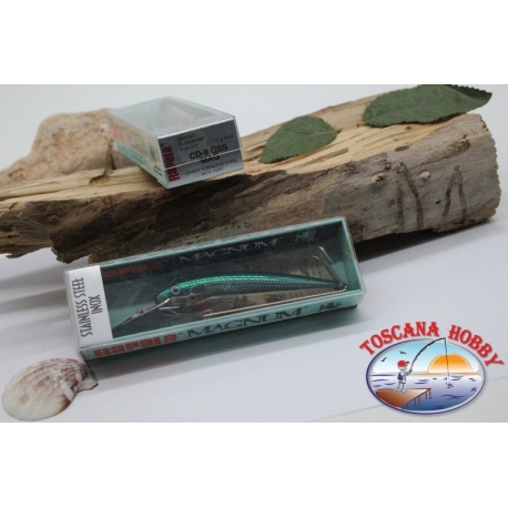 Rapala Magnum paletta in acciaio CD-9 GSS MAG 9cm-17gr sinking - Anteprima