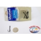 1 box 5 stück Ami-doppel-Mustad cod. 80525BL, nr. 4, carbon steel hooks,FC.D5B