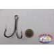 5 Ami doppi in acciaio, Mustad cod. 7982HS, n.9/0,FC.D7C