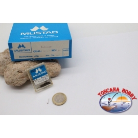 20 cuadro 50pcs anzuelos Mustad, el bacalao.90310, no.18, FC.E17C