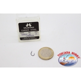 1 box 50pcs hooks Mustad cod.52001C, no. 11, Limerick hooks FC.B89A