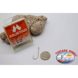 1 box 50pz angelhaken Mustad cod.3138 nr. 2/0, Sea Kirby hooks FC.B95B