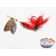 Rotating Butterfly Mepps spoon size 00 color Red