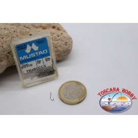 1 caja de 50 piezas Mustad-cod.90310 n.19, Trebuchet FC.B100D