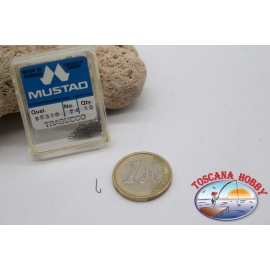 1 boîte de 50 pcs Mustad cod.90310 n.24, Trébuchet du FC.B100G