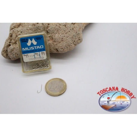 1 caja de 50 piezas Mustad-cod.90311 no.14 FC.B101A