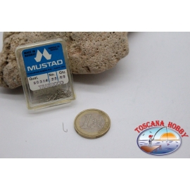 1 box 50 pz ami Mustad cod.90314 n.22  FC.B103D