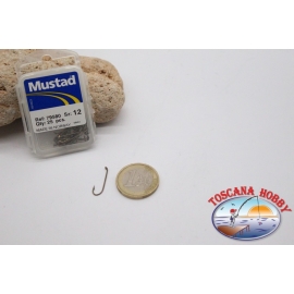 1 box 25 pcs Mustad cod.79580 no.12, eyelet FC.B105A