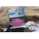 1 sachet, 25 pcs dovetail joints - 3.8 cm-pink pearl CB312