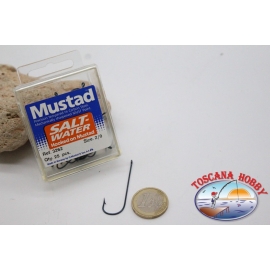 1 caja de 25 ordenadores Mustad, el bacalao.3262, n.2/0, agua Salada ganchos FC.B116B