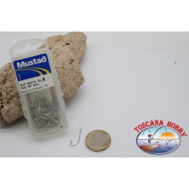 1 boîte de 50 pcs Mustad, cod.90316, pas.8 FC.B118A