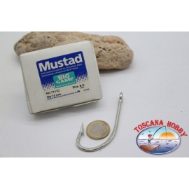 1 caja de 10 uds Mustad, el bacalao.7731D, no.8/0, Anti-corrosivo de los ganchos de FC.B120A