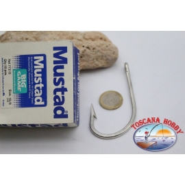 1 box 10 pcs Mustad, cod.7731D, no.10/0, Anti-corrosive hooks FC.B120B