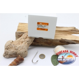 5 box 100 pz ami Mustad, cod.2310BD, n.4, Kirby sea hooks E.77