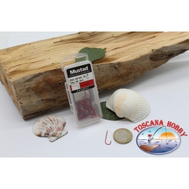 1 caja de 50 piezas, Mustad, el bacalao. 3275R, no.7, Abardeen ganchos, FC.B136B