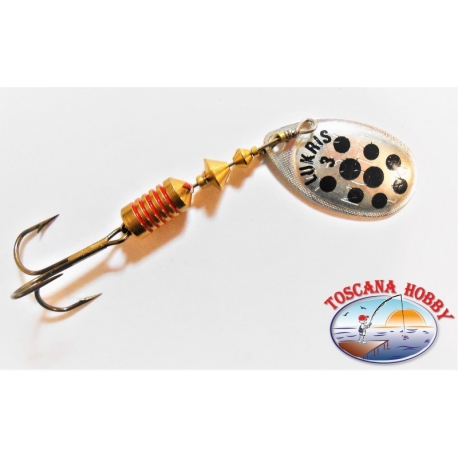 Martin Kali Aglia rotating spoon size 3 for Trout, Chub and Pike