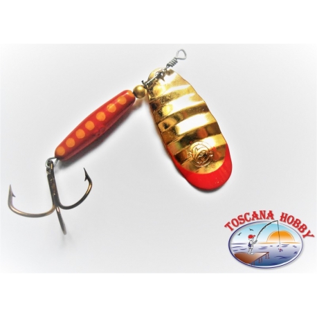 Cuchara de pesca Martin record Ovalada giratoria 13gr 