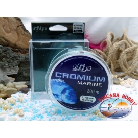 Monofilament DIP Cromium Marine 300 mt. - 0,285 mm – 10,35 kg.FC.F47