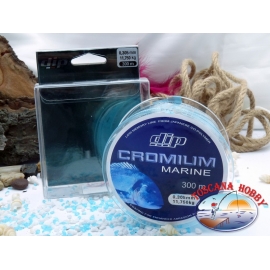 Monofilament DIP Cromium Marine à 300 mt. - 0,305 mm – 11,75 kg.FC.F48