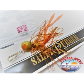 Esche Artificiali Duel Salty Rubber Light Jig 20gr Colore CHGO. C.AR3