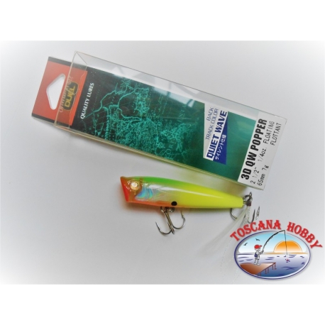 POPPER artificiel 3D Duel Q pop, 6,5 CM - 7gr Couleur flottante: BTCL-FC. D7