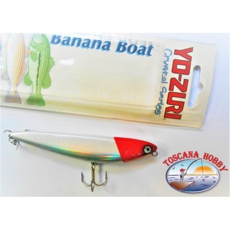 Barco de plátano artificial Yo-zuri Serie de cristal 7.5 CM-8G Color flotante: HRH-FC. AR17